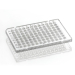 Azenta Life Sciences FrameStar 96 Well PCR Plate Semi-Skirted ABI Fastplate Style Low Profile Clear