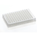 Azenta Life Sciences FrameStar 96 Well PCR Plate Skirted Low Profile Clear Frame Clear Wells H1 Cut