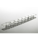 Azenta Life Sciences Strip of 8 Sealing Caps - Flat Optical