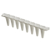 Azenta Life Sciences 0.1mL Removable 8-Well PCR Tube Strips with Flat Strip Caps White