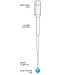 Extended Fine Tip Mini Transfer Pipette 1.0ml Sterile in bags of 20s