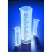Azlon Plastic Cylinder squat 500ml Polypropylene Clear Printed