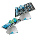 Benchmark BioMixer 3D Nutating Shaker fixed speed 12x12 platform dimpled mat hard wired cable 230V