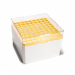 ClearLine Polycarbonate Cryogen Box 81 Places  132x132mm for 3-4-5mL Tubes - Yellow Grid