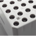 ClearLine 2D Cryogen Box 100 Places 132x132mm for 2mL Tubes 2D - White Bottom