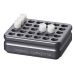 Corning CoolRack CFT30 holds 30 cryovial or FACS tubes with gripping wells for one-hand vial opening