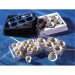 24mm Netwell Insert with 500 um Mesh Size Polyester Membrane Sterile