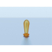 Rubber teat for pasteur pipettes made from natural rubber