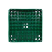 Flystuff Narrow Drosophila Vial Plastic Reload  Tray, Green