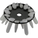 Grant Rotor for 6 x 1.5/2.0mL + 6 x 0.5mL + 6 x 0.2 mL Microtubes fits PCV-2400/6000