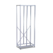 Gratnells Tall Double Column Adjustable Frame 1850mm Silver with feet
