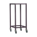 Gratnells Single Column Adjustable Trolley 850mm Gratnells Grey with 75mm Castors