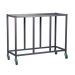 Gratnells Treble Column Adjustable Trolley 850mm Gratnells Grey with 75mm Castors