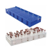 Heathrow Scientific Mega Rack for 432 x 10-13mm  Tubes (5-7mL) - Blue