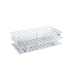Onerack full size test tube rack polyoxymethylene (POM) 16mm tubes72 places White