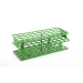 Onerack full size test tube rack polyoxymethylene (POM) 20mm tubes40 places Green