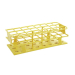 Onerack full size test tube rack polyoxymethylene (POM) 30mm tubes24 places Yellow