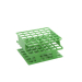 Onerack half size test tube rack polyoxymethylene (POM) 13mm tubes36 places Green