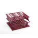 Onerack half size test tube rack polyoxymethylene (POM) 16mm tubes36 places Magenta