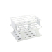Onerack half size test tube rack polyoxymethylene (POM) 20mm tubes20 places White