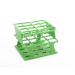Onerack half size test tube rack polyoxymethylene (POM) 25mm tubes16 places Green