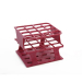 Onerack half size test tube rack polyoxymethylene (POM) 25mm tubes16 places Magenta