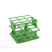 Onerack half size test tube rack polyoxymethylene (POM) 30mm tubes9 places Green