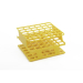 Onerack half size test tube rack polyoxymethylene (POM) 13mm tubes36 places Yellow