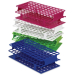One rack PP 13mm x 72 blue