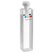 Hellma Absorbance/transmission Cuvette Quartz Clear Body With PTFE Stopper 5.0mm Path Length 1.75ml