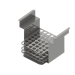 Julabo Stainless steel test tube rack; up to +150 deg C; for 30 tubes 100 x 17 mm dia