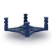 Recessed Platform Attachment For Vortex-Genie 2  Family & Vortex-Genie Pulse (With Foam Inserts or