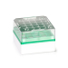 Simport Cryostore Box, Series 225, Green Grid, 25x 1-2mL Cryotubes