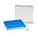 Simport Cryostore Box, Series 281, Blue Grid, for 81x 1-2mL Cryotubes