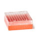 Simport Cryostore Box, Series 2100, Red Base, 100x 1-2mL Cryotubes
