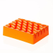 Simport Rack 25 Places for 5mL Tubes - Orange