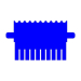 SLS Flowgen Comb 10 Sample 2mm Thick