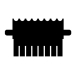 SLS Flowgen Comb 8 Sample MC 0.75mm Thick