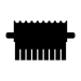 SLS Flowgen Comb 9 Sample 0.75mm Thick