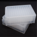 SLS Select Bottom Storage Plates 2.2mL 96 Square Wells U Bottom Kingfisher Notches Sterile