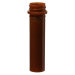 Thermo Scientific 0.5mL Screw Cap Tube Skirted Amber Non-Sterile tube with unattached cap