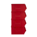 Topstore Container L350 x W205 x H182mm - Red