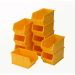 Topstore Container L350 x W205 x H182mm - Yellow