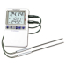 Traceable High-Accuracy Fridge/Freezer Thermometer with Calibration; 2 Stainless Steel Probes