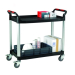 2 Shelf Tray Trolley with Castors - 970 x 513 x  990mm (h x w x d)